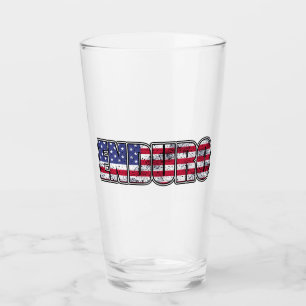 Verre Drapeau américain du VTT Enduro
