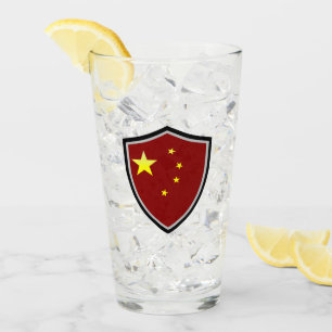 Verre Drapeau chinois