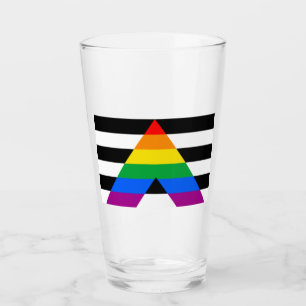 Verre Drapeau d'allié straight