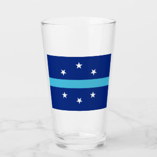 Verre Drapeau d'Anaheim (Californie, USA)