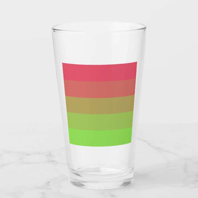 Verre Drapeau de fierté Aroflux (Devant)