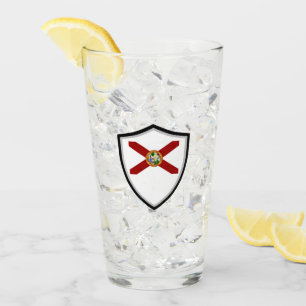 Verre Drapeau de Floride