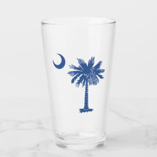 Verre Drapeau de la Caroline du Sud