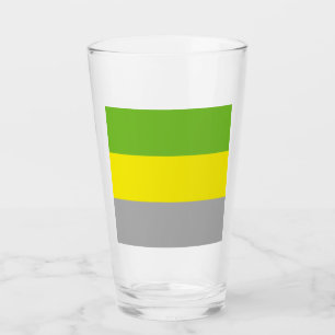 Verre Drapeau de la fierté lithromantique
