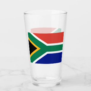 Verre Drapeau de l'Afrique du Sud - Coupe Patriotique de