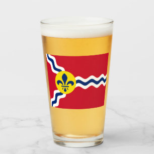 Verre Drapeau de Saint-Louis (Missouri)