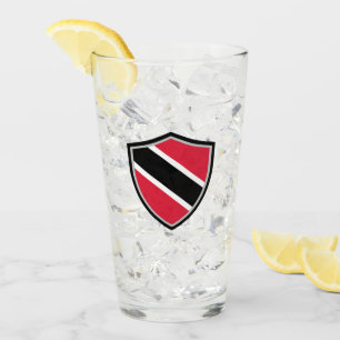 Verre Drapeau de Trinité-et-Tobago