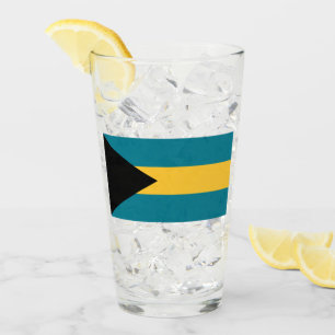 Verre Drapeau des Bahamas