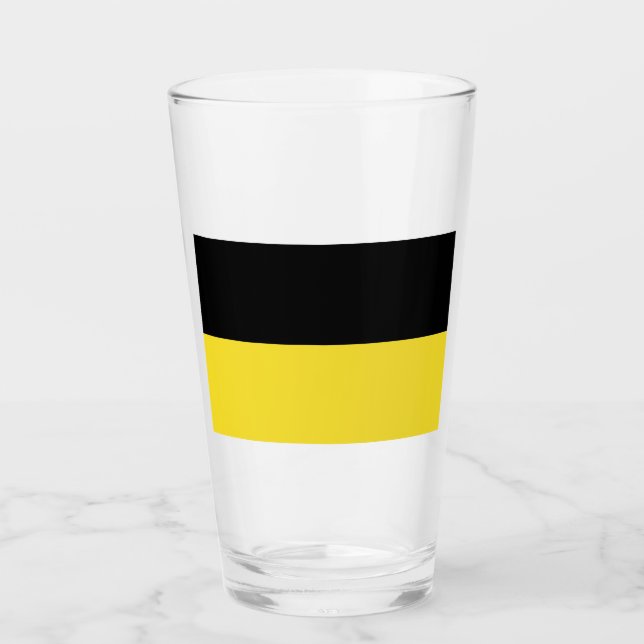 Verre Drapeau du Bade-Wurtemberg (État allemand) (Devant)