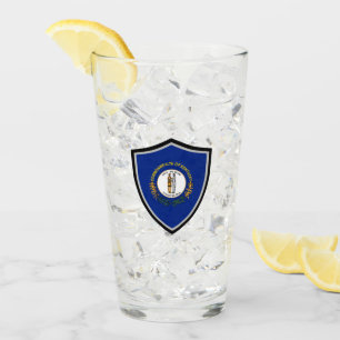 Verre Drapeau du Kentucky