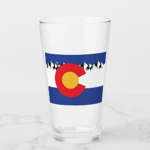 Verre Drapeau et montagnes du Colorado