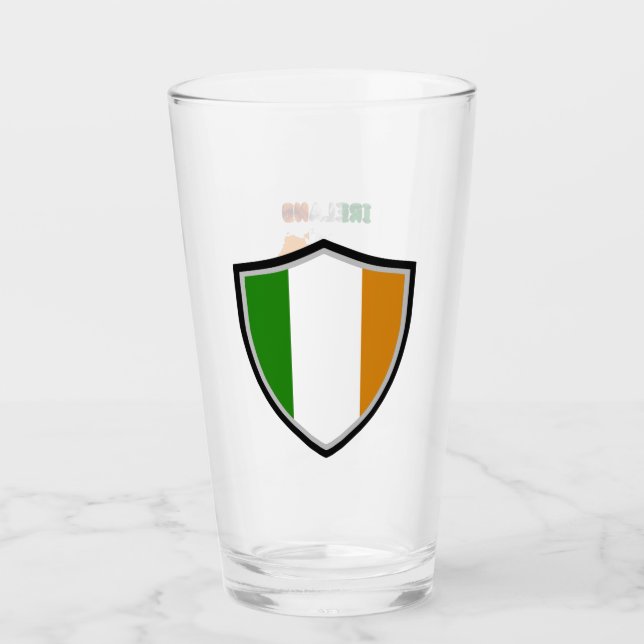 Verre Drapeau irlandais (Devant)