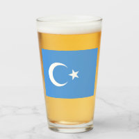 Drapeau ouïghour du Turkestan oriental (Uyghurista