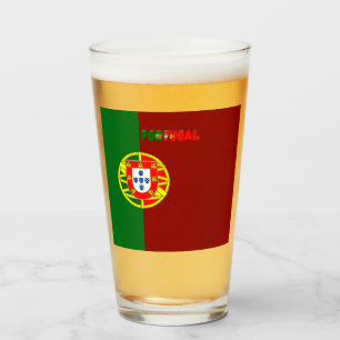 Verre Drapeau portugais   