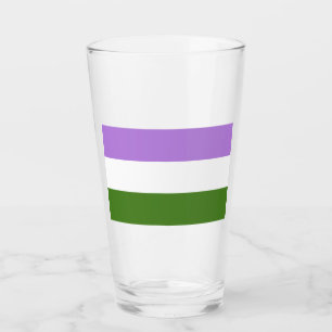Verre Drapeau Queer Pride