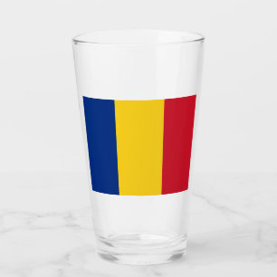 Verre Drapeau roumain (Roumanie)
