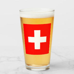 Verre Drapeau suisse (Suisse)
