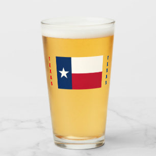 VERRE DRAPEAU TEXAS