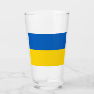 Verre Drapeau ukrainien (Ukraine)