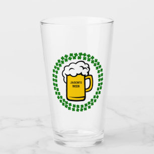 Verre Drôle 4 Leaf Clover Beer
