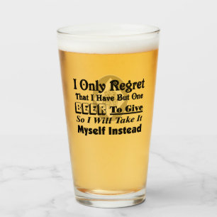 Verre Drôle des paroles de bière historiques