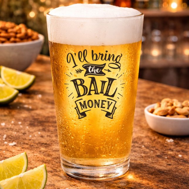 Verre Drôle, je paierai la caution (Créateur téléchargé)