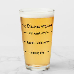Verre Drôle La Bière Drunkpreneur