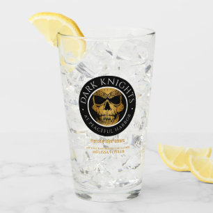 Verre du logo des Chevaliers noirs