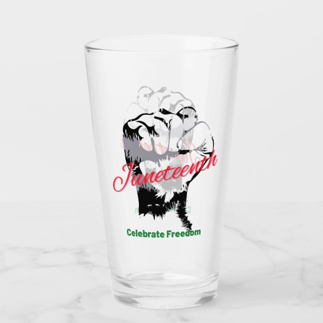 Verre du XVIIe siècle (Devant)