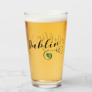 Verre Dublin Heart Mug, Irlande