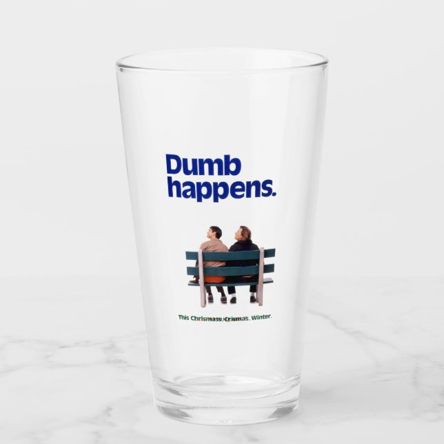 Verre Dumb and Dumber | Des imperfections (Devant)