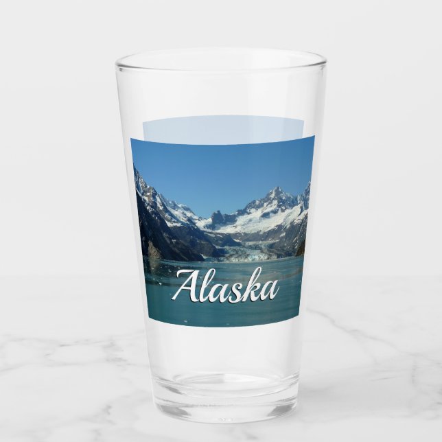 Verre Eaux alimentées par les glaciers de l'Alaska (Devant)