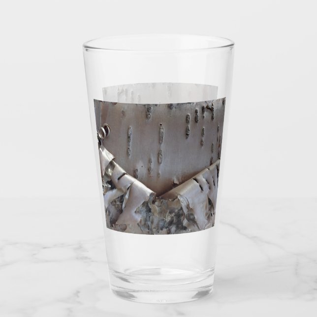 Verre Écorce de bouleau frisé rustique (Devant)