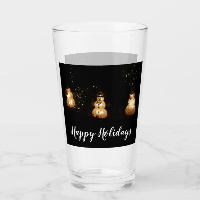 Verre Écran Luminaire Snowman (Devant)