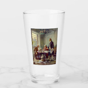 Verre Écrire la Déclaration d'indépendance (USA)