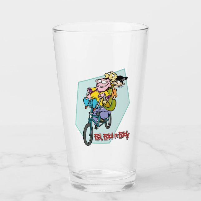 Verre Ed, Edd, n Eddy sur un vélo (Devant)