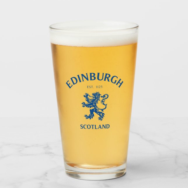 Verre EDIMBOURG Écosse (Devant (rempli))