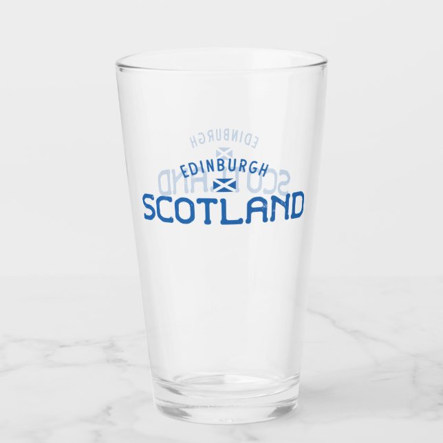 Verre Edimbourg Écosse en état de détresse (Devant)