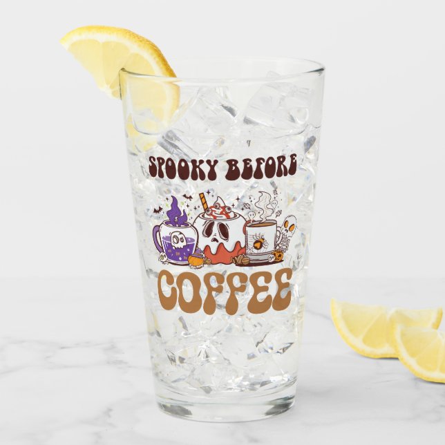 Verre Éffrayant Avant Café (Devant glace)