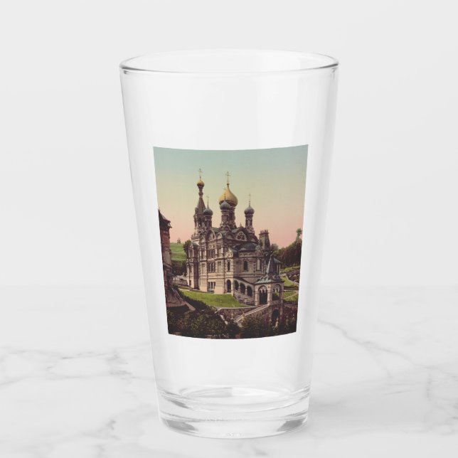 Verre Église orthodoxe russe à Moscou (Devant)