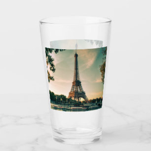 Verre Eiffel tour lancer oreiller