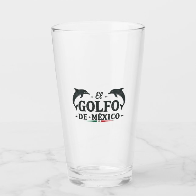 Verre El Golfo De Mexico Golfe du Mexique (Devant)