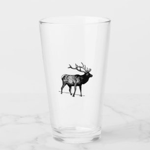 Verre Élans Taureau de montagne rocheuse