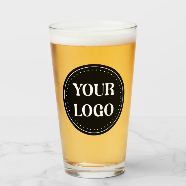 Verre élégant, contemporain, poli et personnalisable (Devant (rempli))