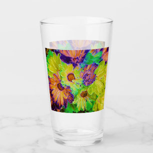 Verre Élégantes marguerites #99