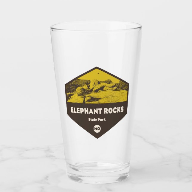 Verre Elephant Rocks State Park Missouri (Devant)