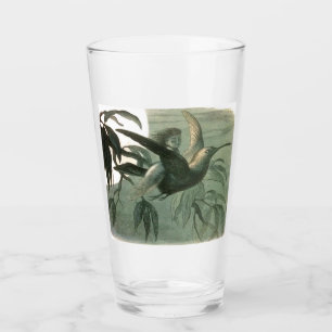 Verre Elf Fairies Elves Lune Scène nocturne Oiseau Volan