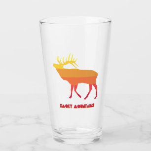 Verre Elk des montagnes fumées