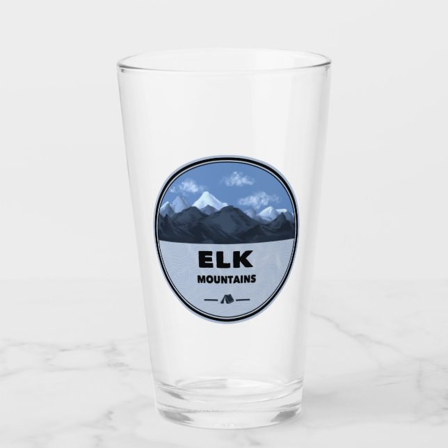 Verre Elk Mountains Colorado Camping (Devant)