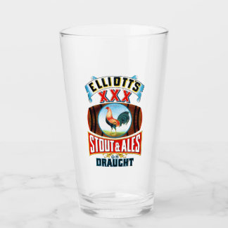 Verre Elliott's Stout and Ale on Draft